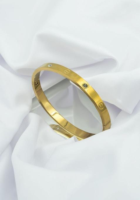Golden Alloy Bracelet