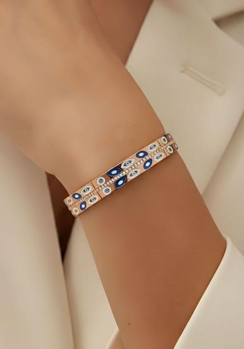 Golden Alloy Bracelet