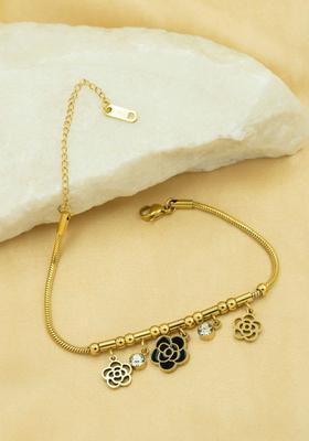 Golden Alloy Bracelet