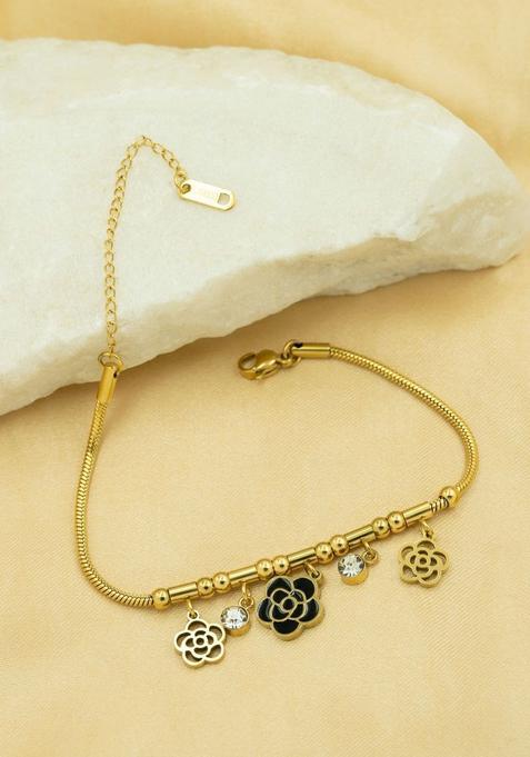 Golden Alloy Bracelet