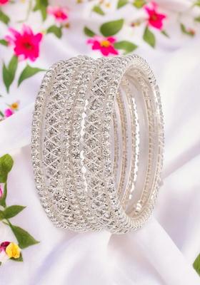 Silver Alloy Bangles