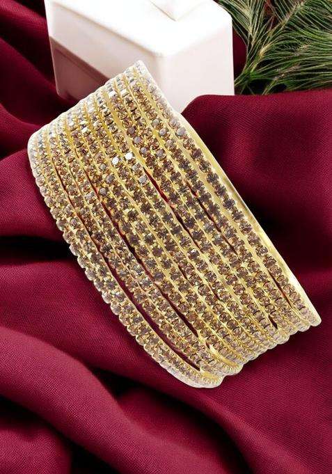 Golden Alloy Bangles