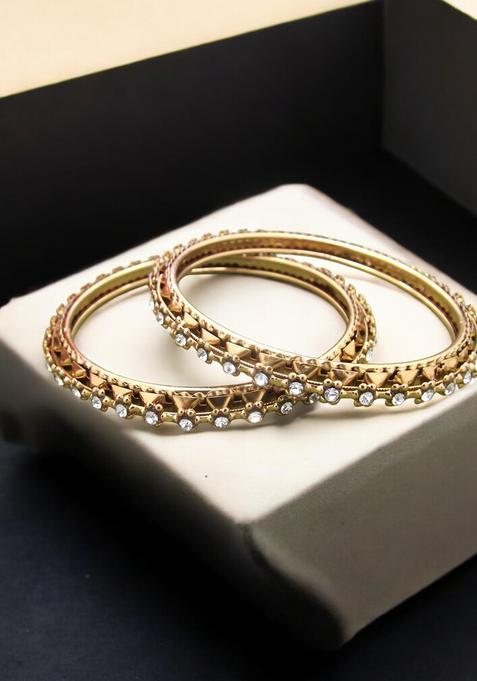 Golden Alloy Bangles