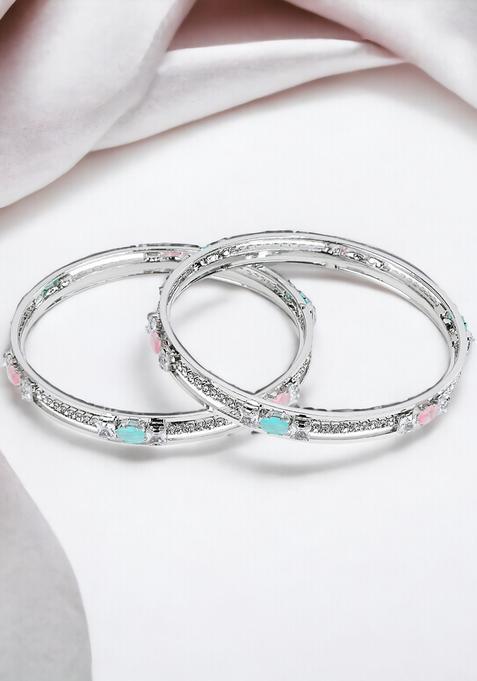 Silver Alloy Bangles