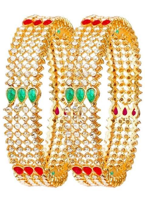 Golden Alloy Bangles
