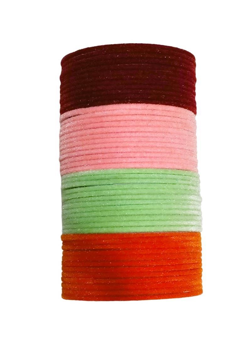 Multicolor Alloy Bangles - Indya
