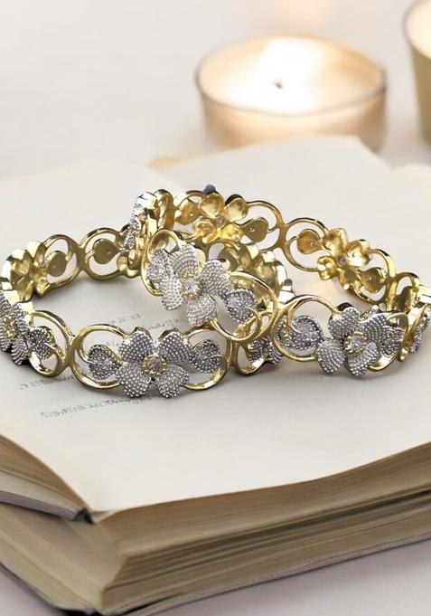 Golden Alloy Bangles