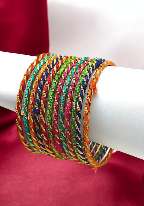 Multicolor Alloy Bangles