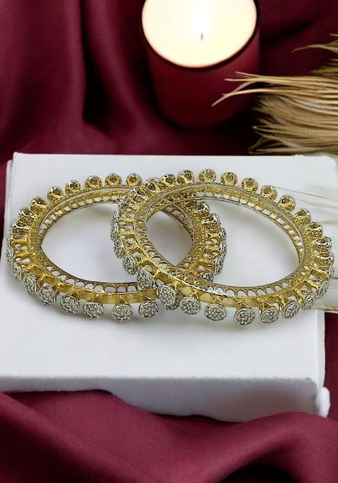 Golden Alloy Bangles