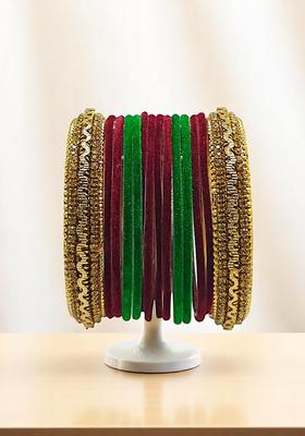 Multicolor Alloy Bangles