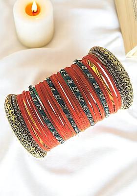 Multicolor Alloy Bangles