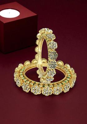 Golden Alloy Bangles