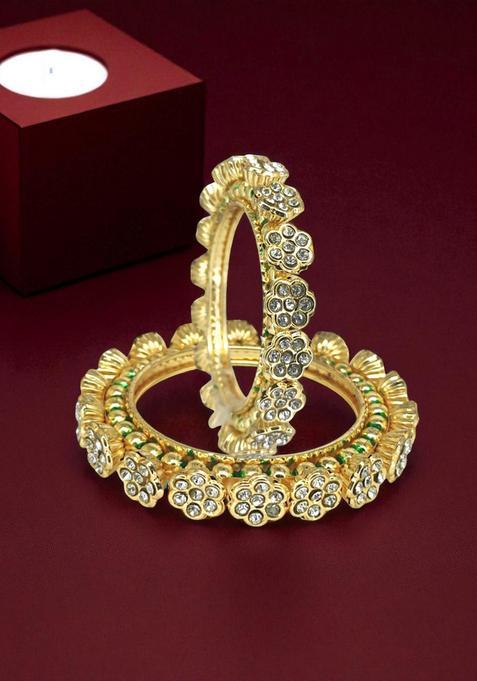 Golden Alloy Bangles