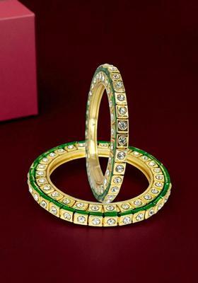 Golden Alloy Bangles