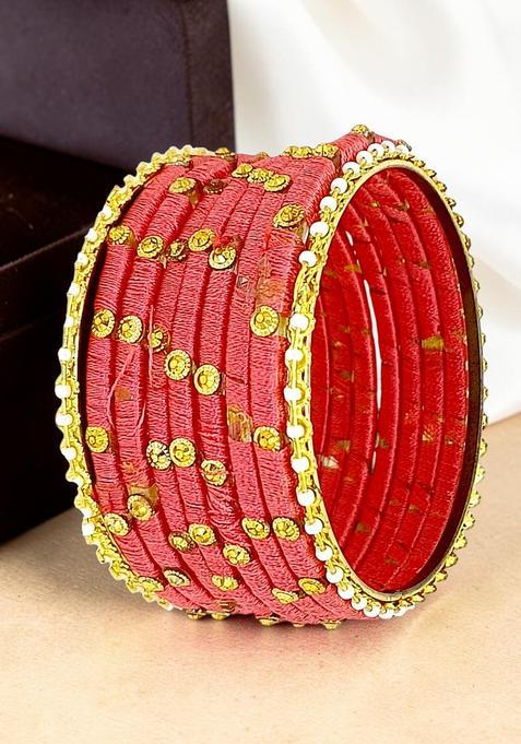 Golden Alloy Bangles