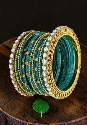 Golden Alloy Bangles