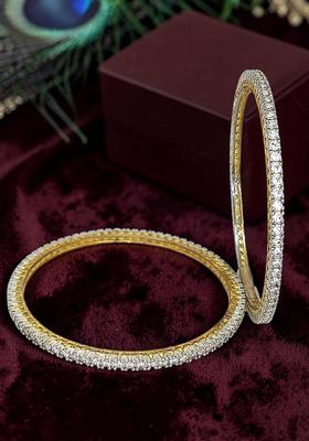 Golden Alloy Bangles