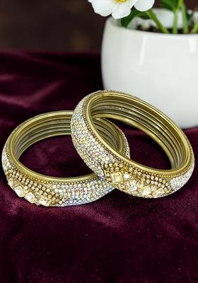 Golden Alloy Bangles