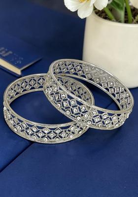 Silver Alloy Bangles