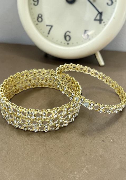 Golden Alloy Bangles