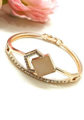 Rose Gold Pink Alloy Bracelet