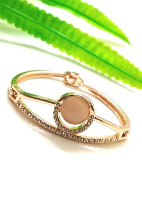 Rose Gold Pink Alloy Bracelet