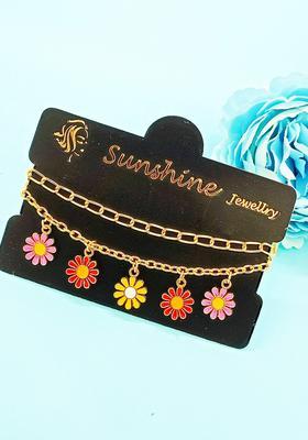 Golden Alloy Bracelet