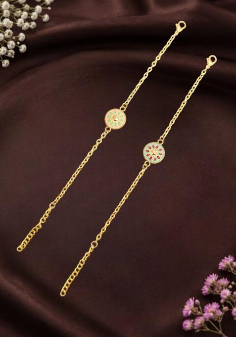 Golden Alloy Bracelet