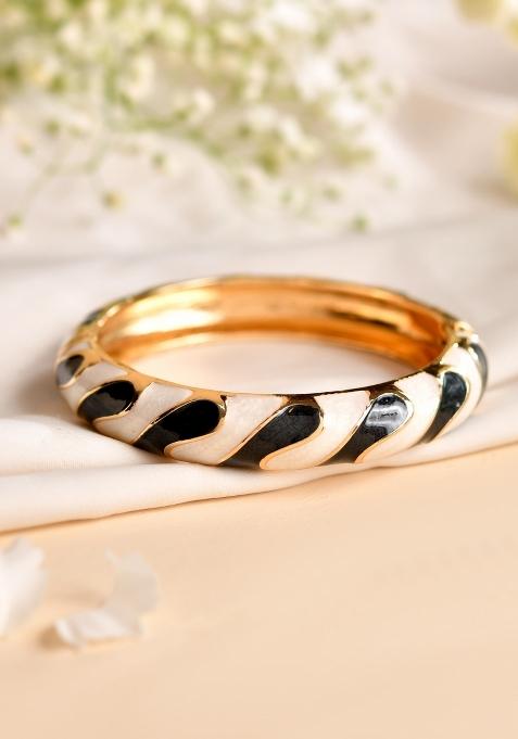 Black Stainless Steel Beads Bracelet