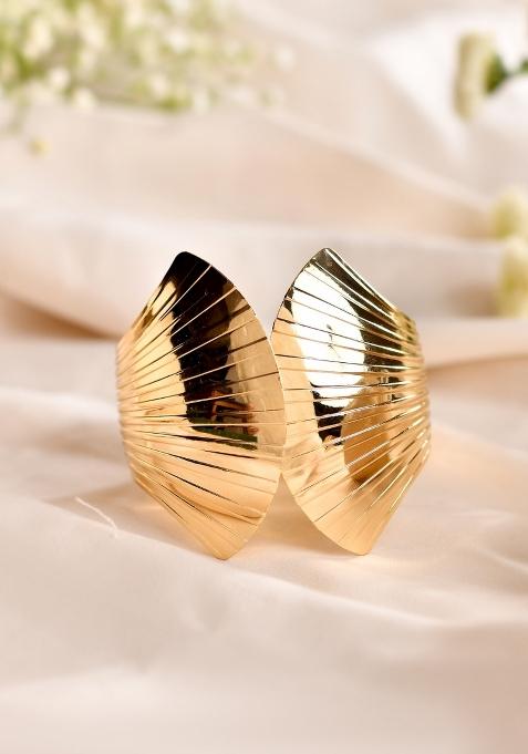 Golden Stainless Steel Beads Bracelet