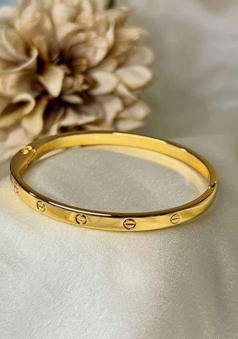 Golden Alloy Bracelet