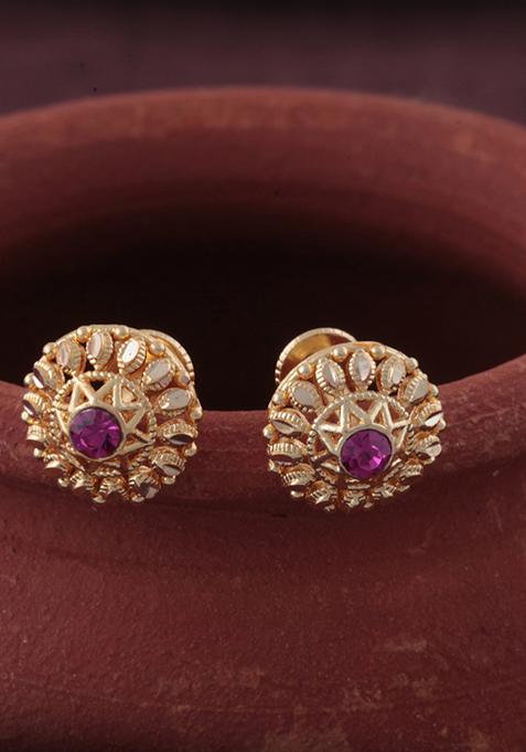 Traditional Gold Plated Jhumka Earrings