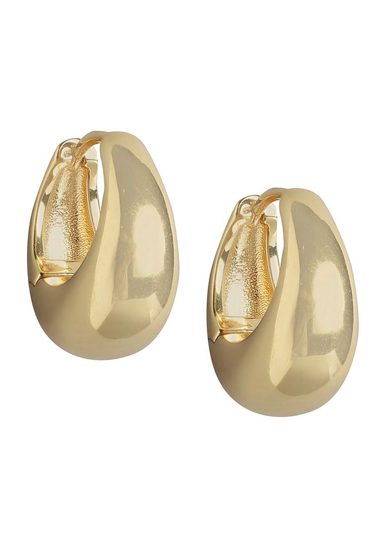 Gold Plated Plated Earrings - Indya