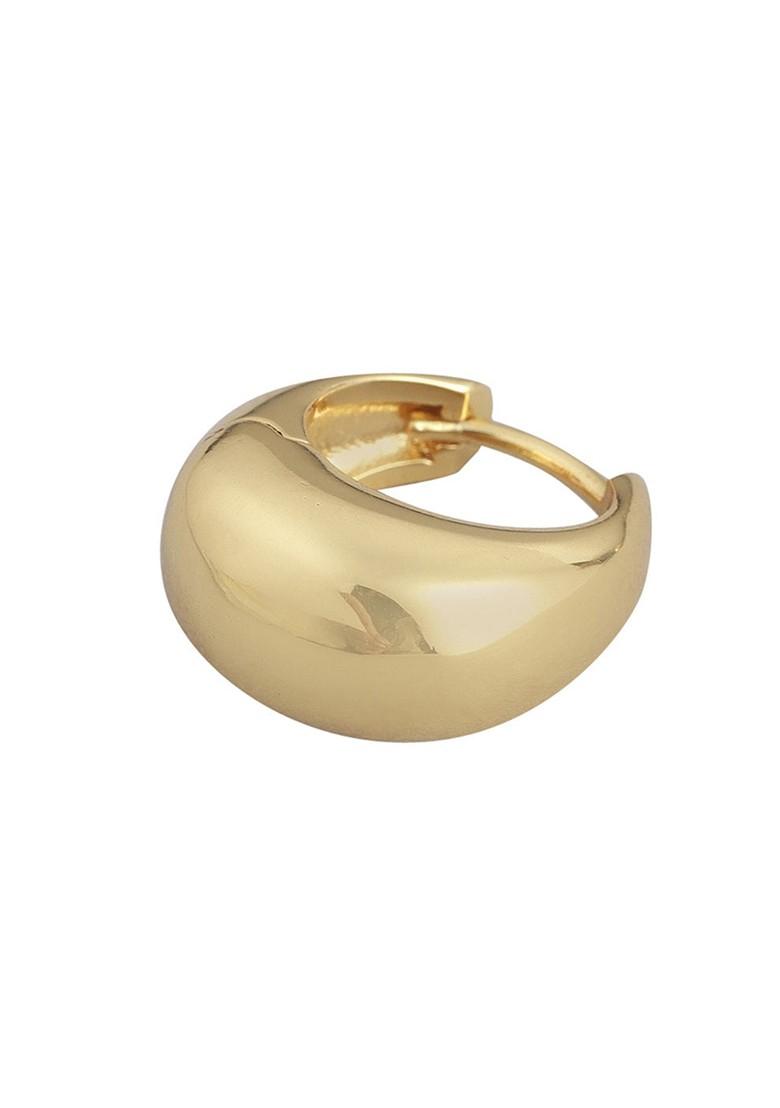 Gold Plated Plated Earrings - Indya