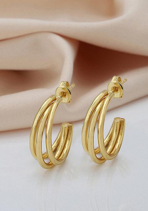 Gold Plated Plated Earrings