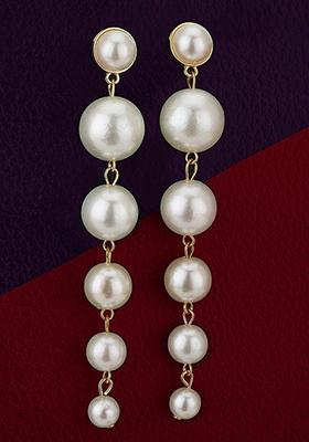 Rose Gold Plated  Contemporary Earrings