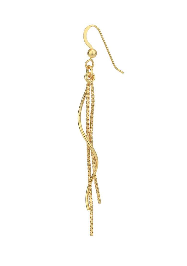 Gold Plated Plated Earrings - Indya