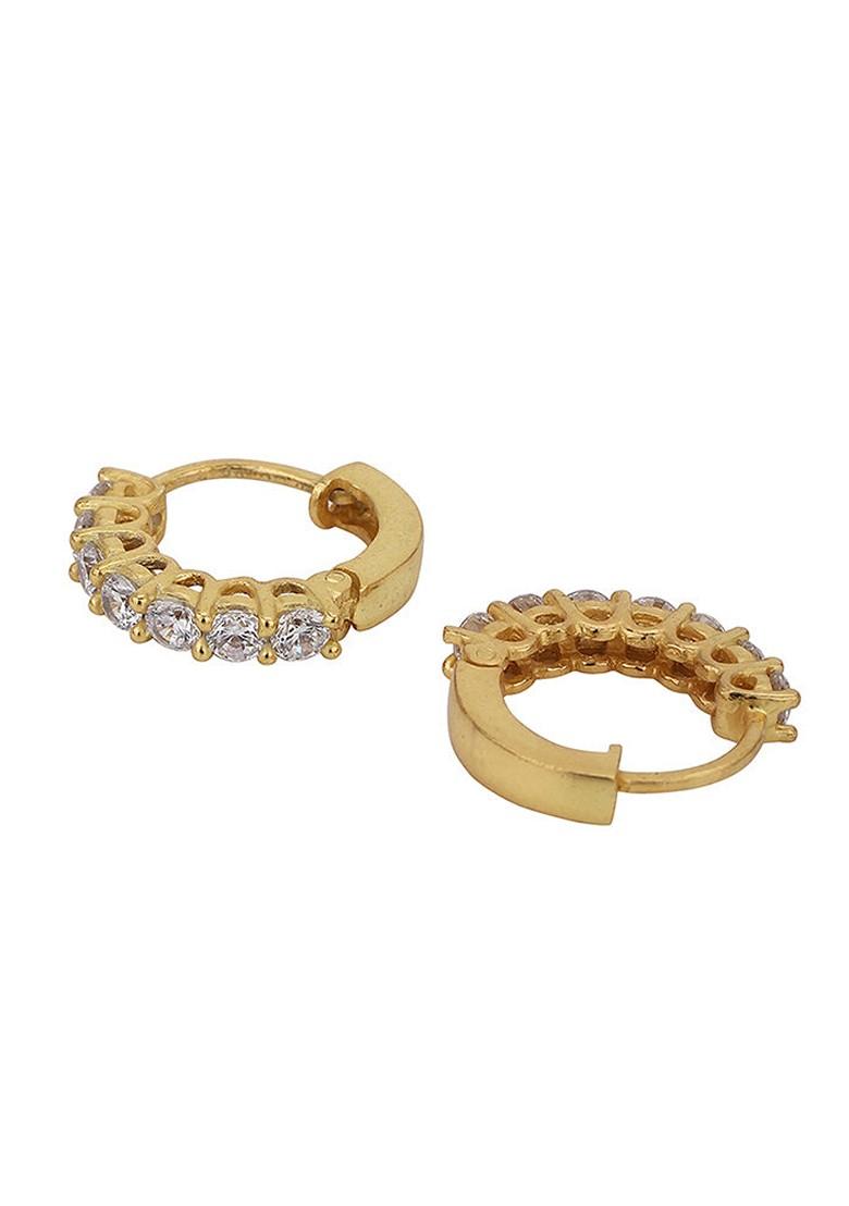 Gold Plated  Gold Plated Plated Earrings - Indya