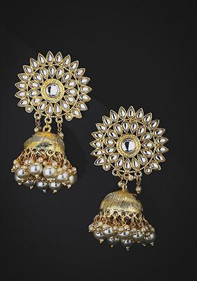 Multicolour Pearl Earrings