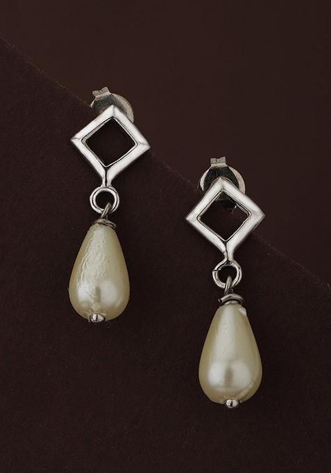 Multicolour Pearl Earrings
