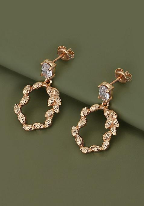 Rose Gold Plated Plated Earrings