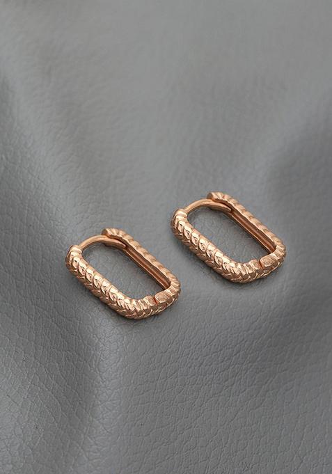 Rose Gold Plated Plated Earrings