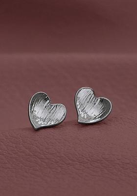 Silver Plated Rhodium Plated Earrings