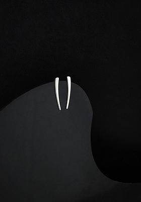 Multicolour Rhodium Plated Earrings