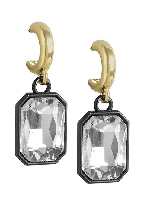 Gold Plated Crystal Earrings