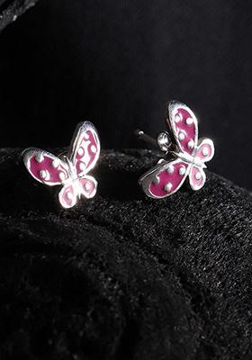 Silver Plated Rhodium Plated Earrings