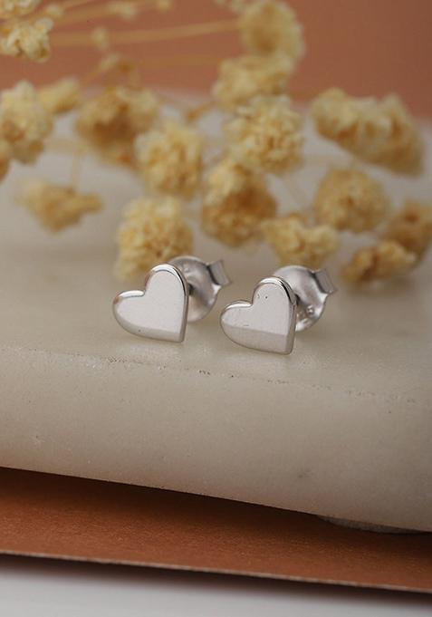 Silver Plated Rhodium Plated Earrings