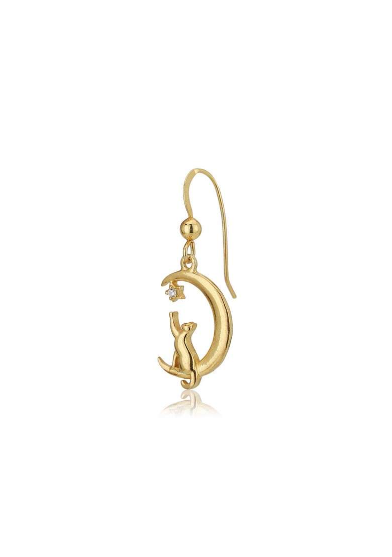 Gold Plated Plated Earrings - Indya