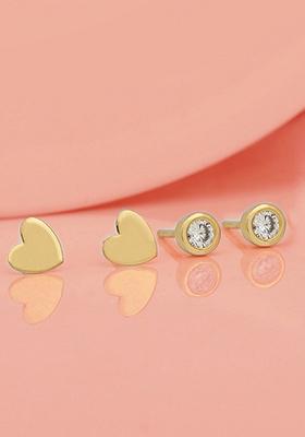 Gold Plated Plated Kids Earrings