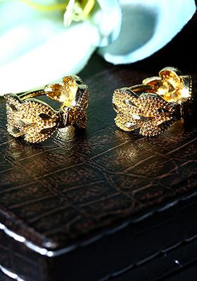 Gold Plated Hoop Earrings